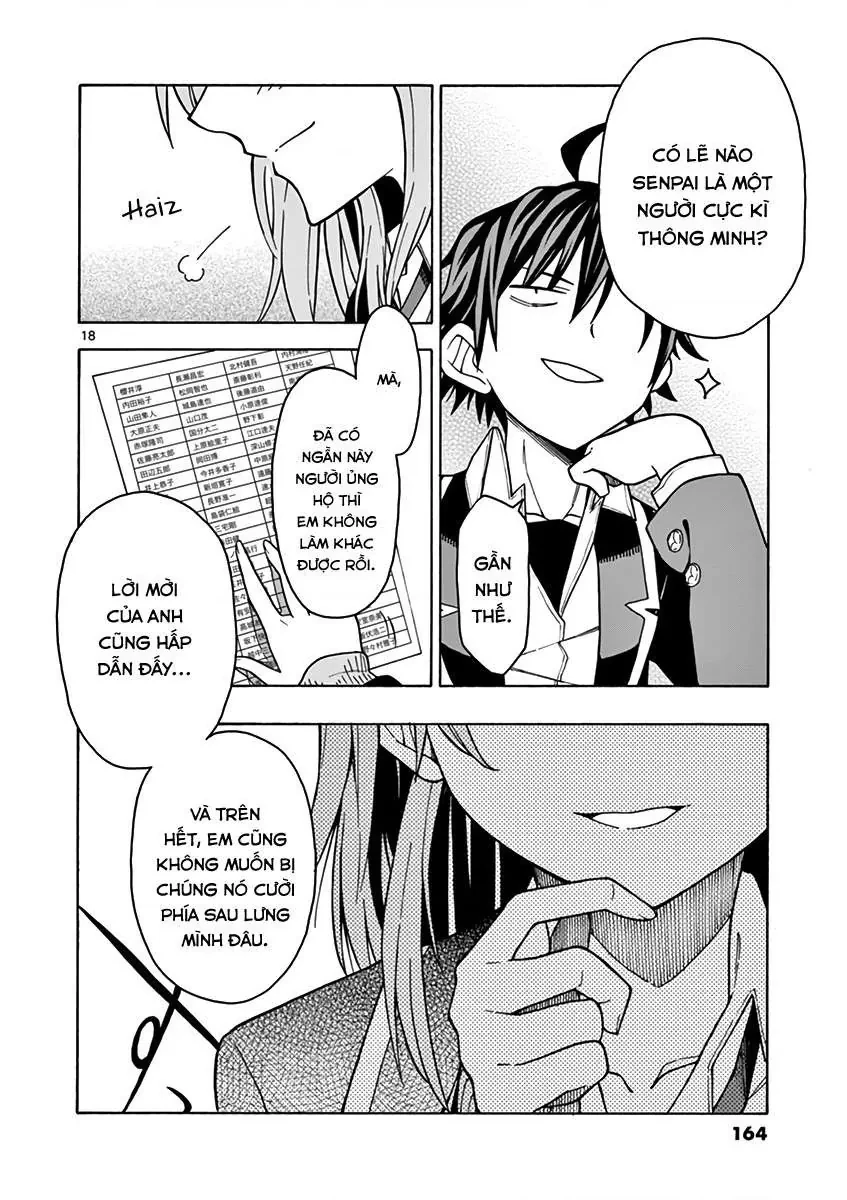 Chuyện Tình Thanh Xuân Bi Hài Của Tôi Quả Nhiên Là Sai Lầm @Comic Chapter 58 - 18