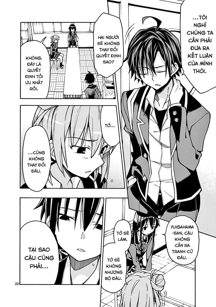 Chuyện Tình Thanh Xuân Bi Hài Của Tôi Quả Nhiên Là Sai Lầm @Comic Chapter 58 - 22