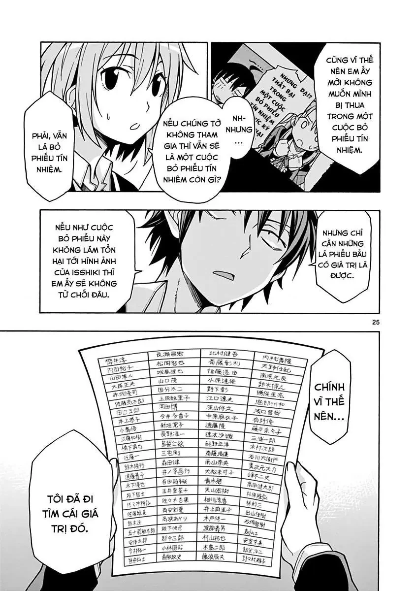 Chuyện Tình Thanh Xuân Bi Hài Của Tôi Quả Nhiên Là Sai Lầm @Comic Chapter 58 - 25