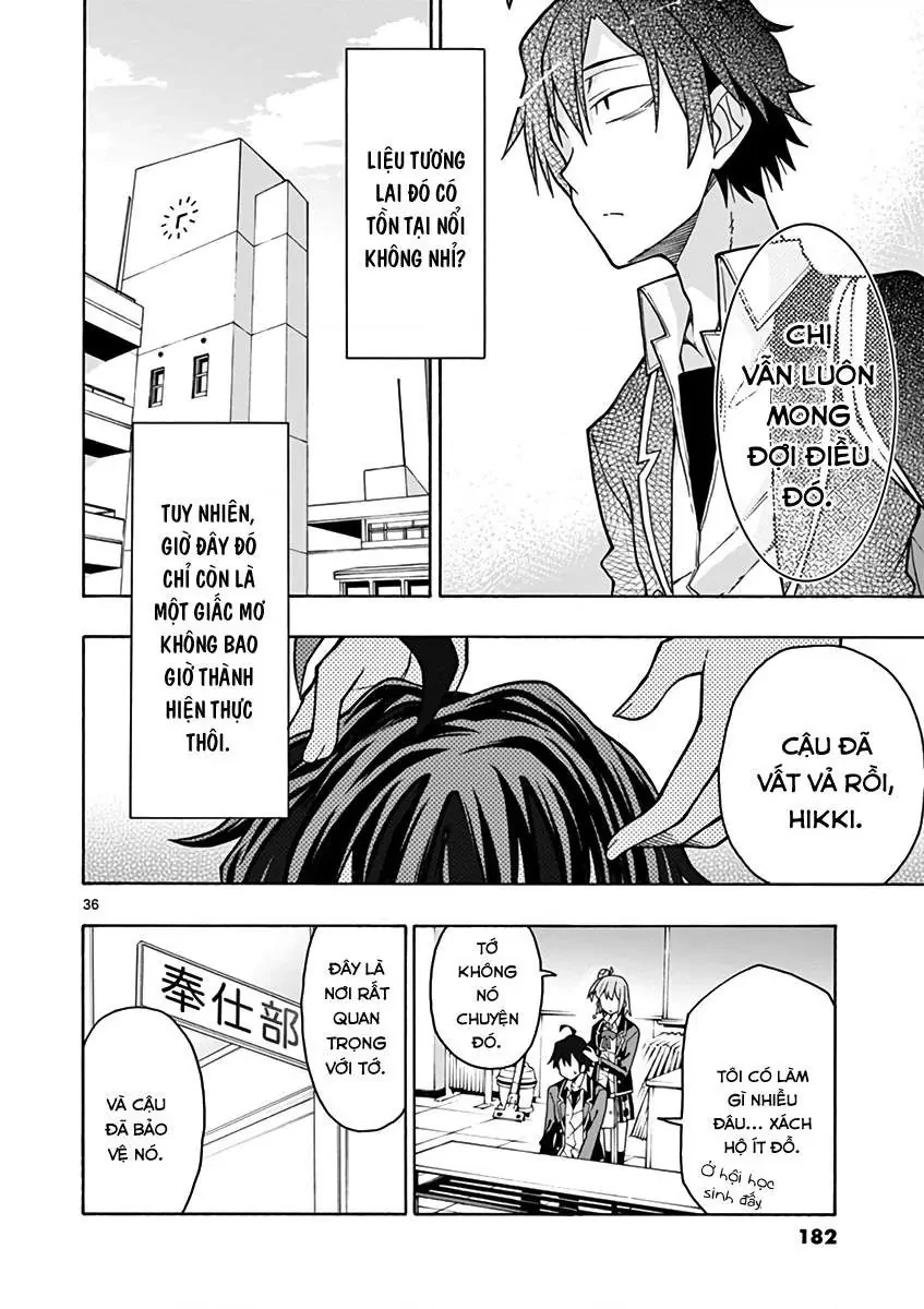 Chuyện Tình Thanh Xuân Bi Hài Của Tôi Quả Nhiên Là Sai Lầm @Comic Chapter 58 - 36