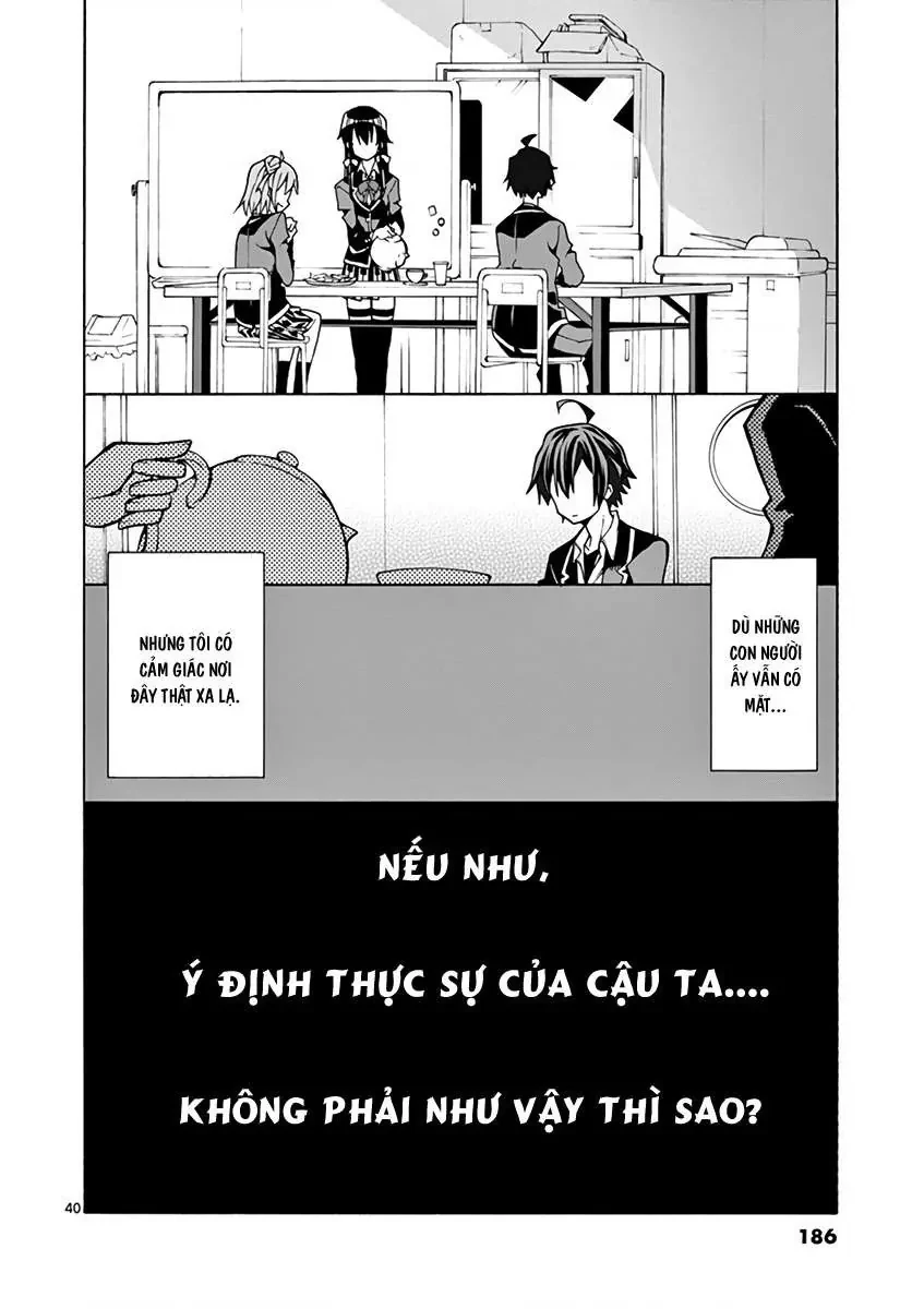 Chuyện Tình Thanh Xuân Bi Hài Của Tôi Quả Nhiên Là Sai Lầm @Comic Chapter 58 - 40