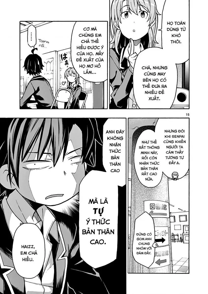 Chuyện Tình Thanh Xuân Bi Hài Của Tôi Quả Nhiên Là Sai Lầm @Comic Chapter 60 - 15