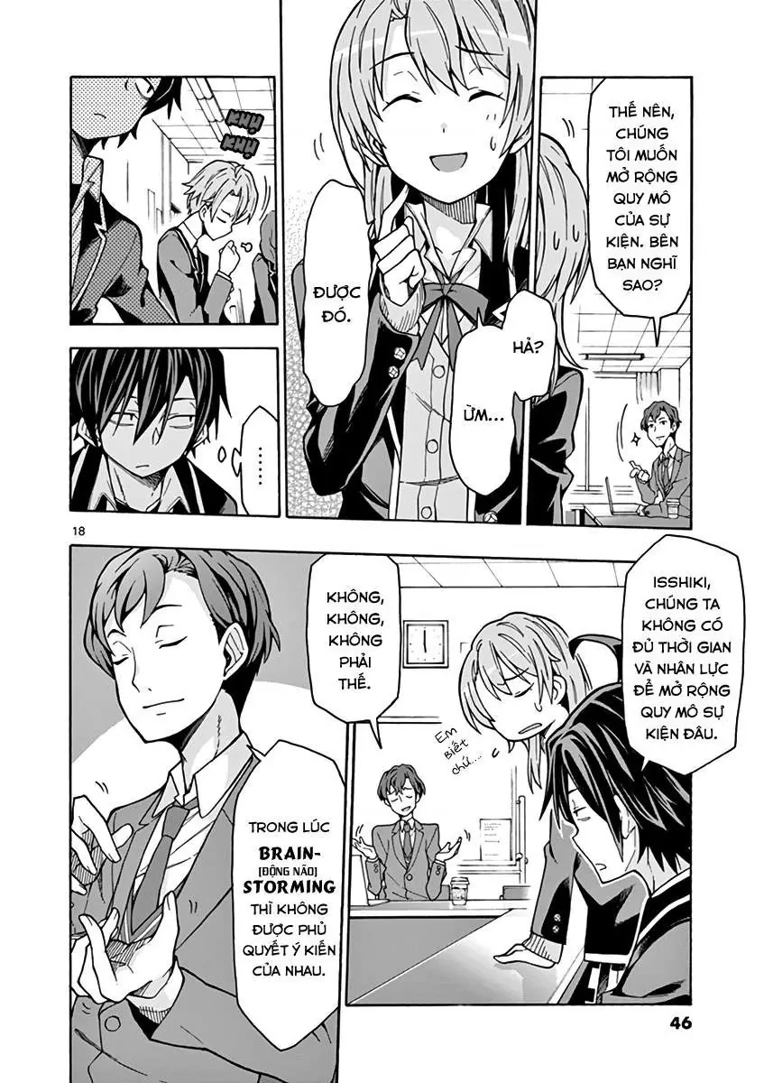 Chuyện Tình Thanh Xuân Bi Hài Của Tôi Quả Nhiên Là Sai Lầm @Comic Chapter 60 - 18