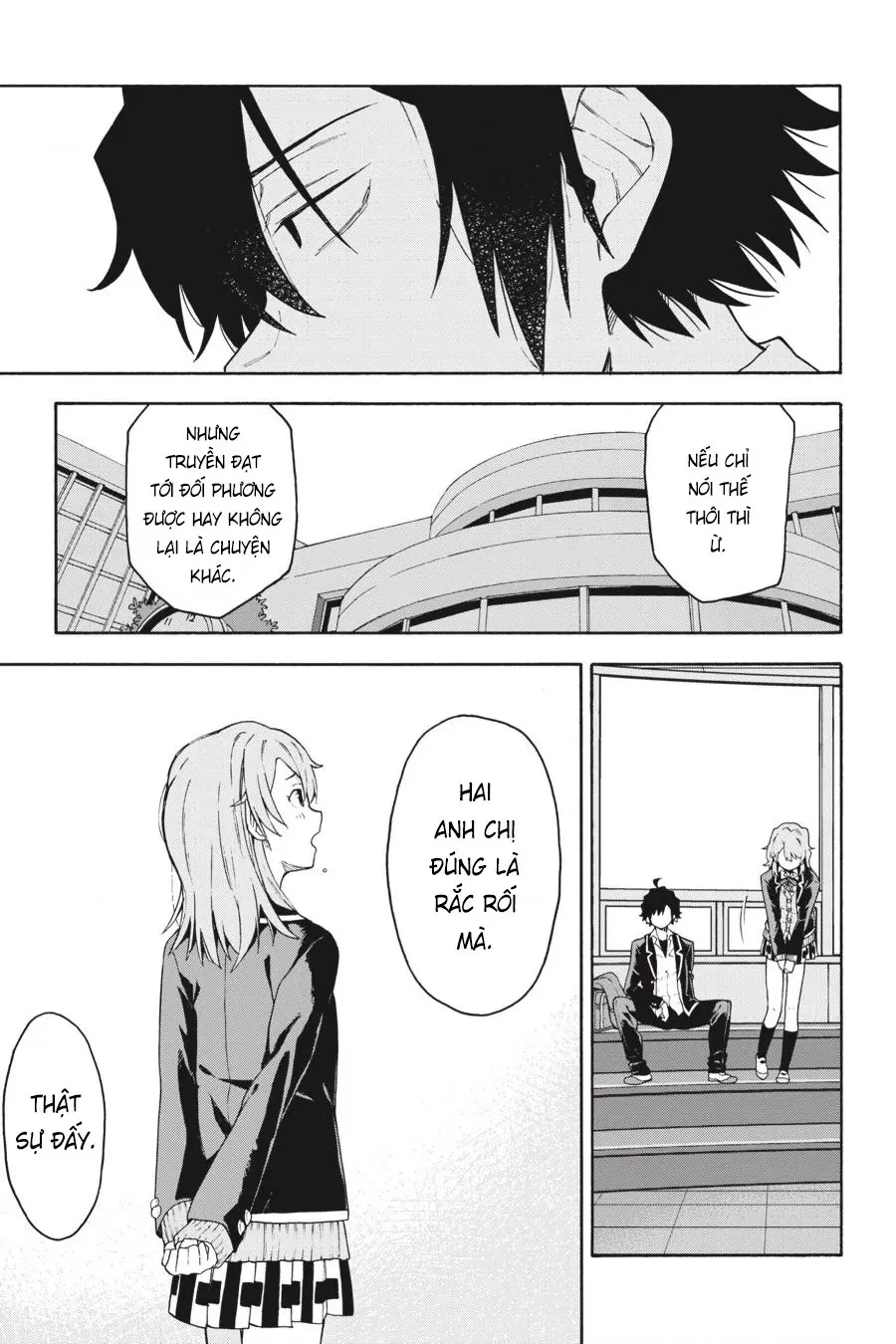 Chuyện Tình Thanh Xuân Bi Hài Của Tôi Quả Nhiên Là Sai Lầm @Comic Chapter 95 - 27