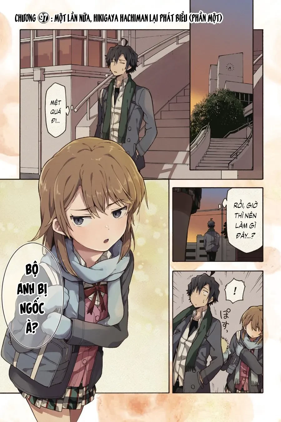 Chuyện Tình Thanh Xuân Bi Hài Của Tôi Quả Nhiên Là Sai Lầm @Comic Chapter 97 - 2