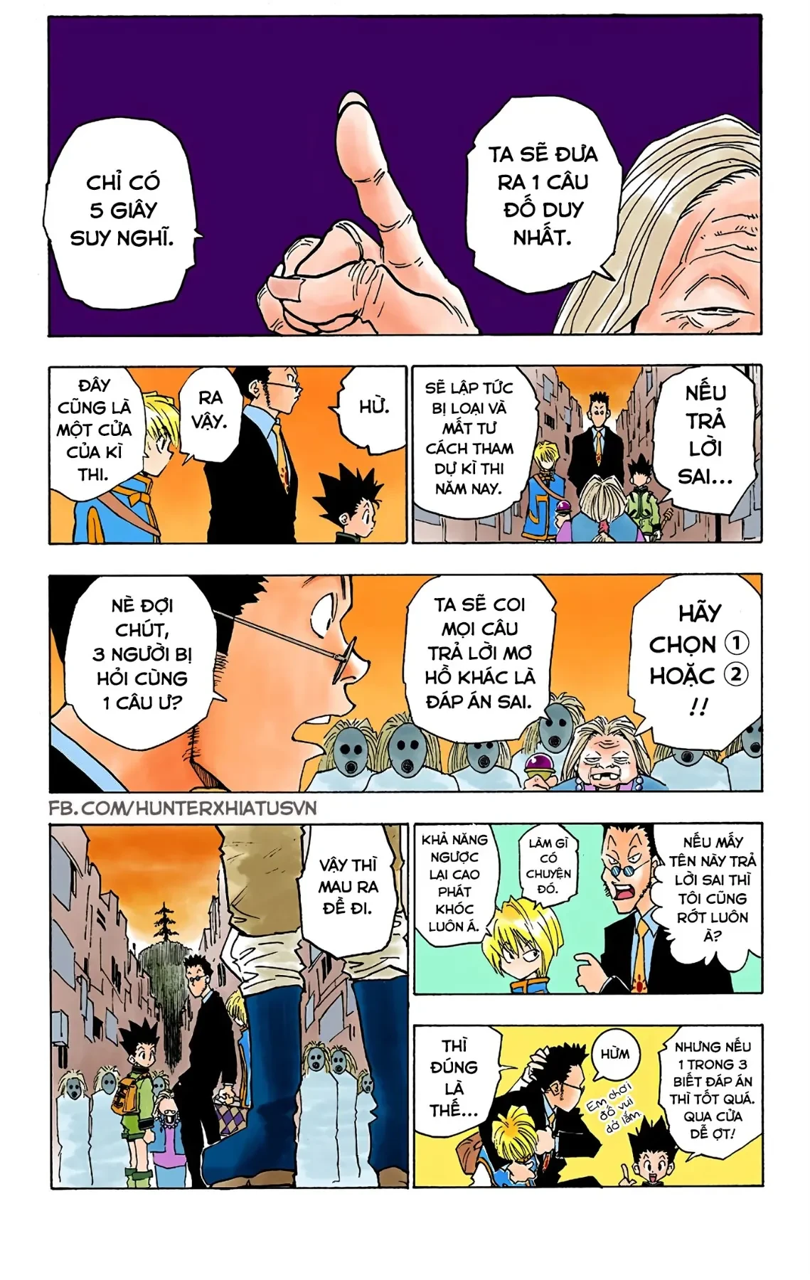 Hunter x Hunter (Bản Màu) Chapter 3 - 9