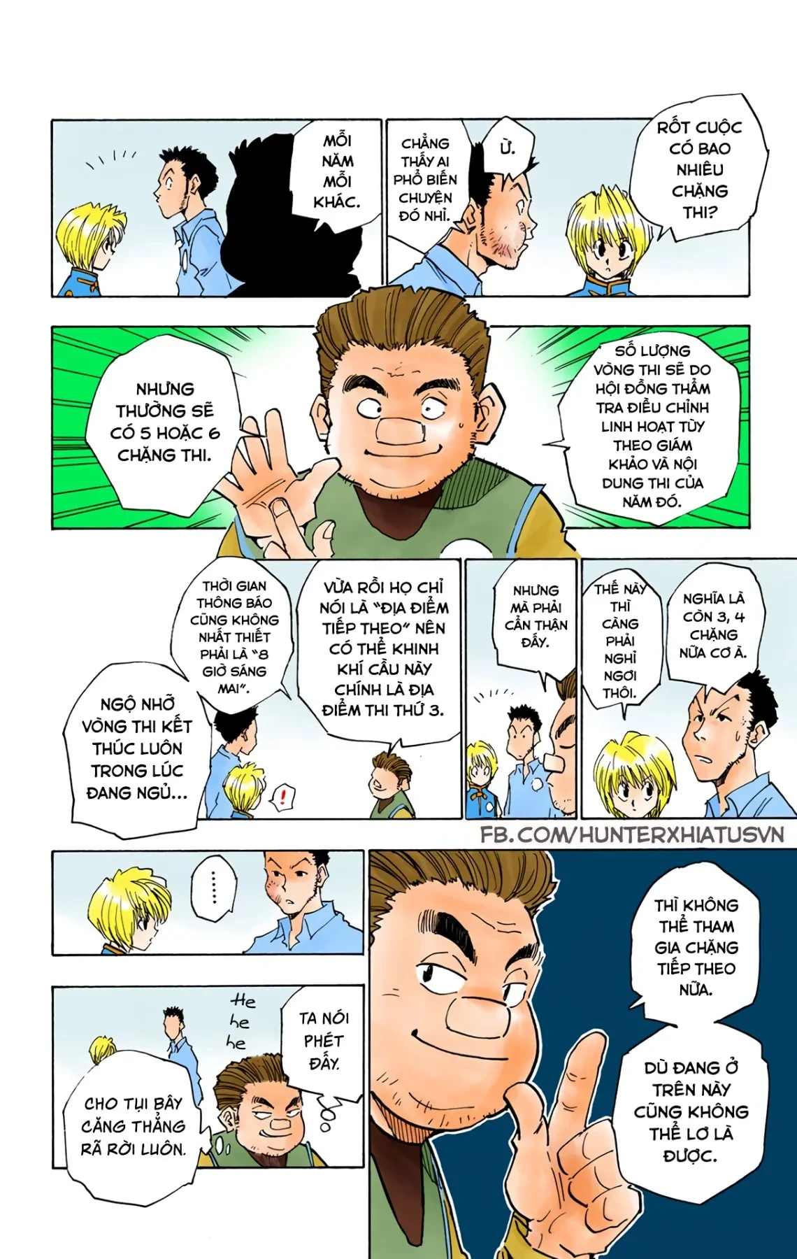 Hunter x Hunter (Bản Màu) Chapter 13 - 4