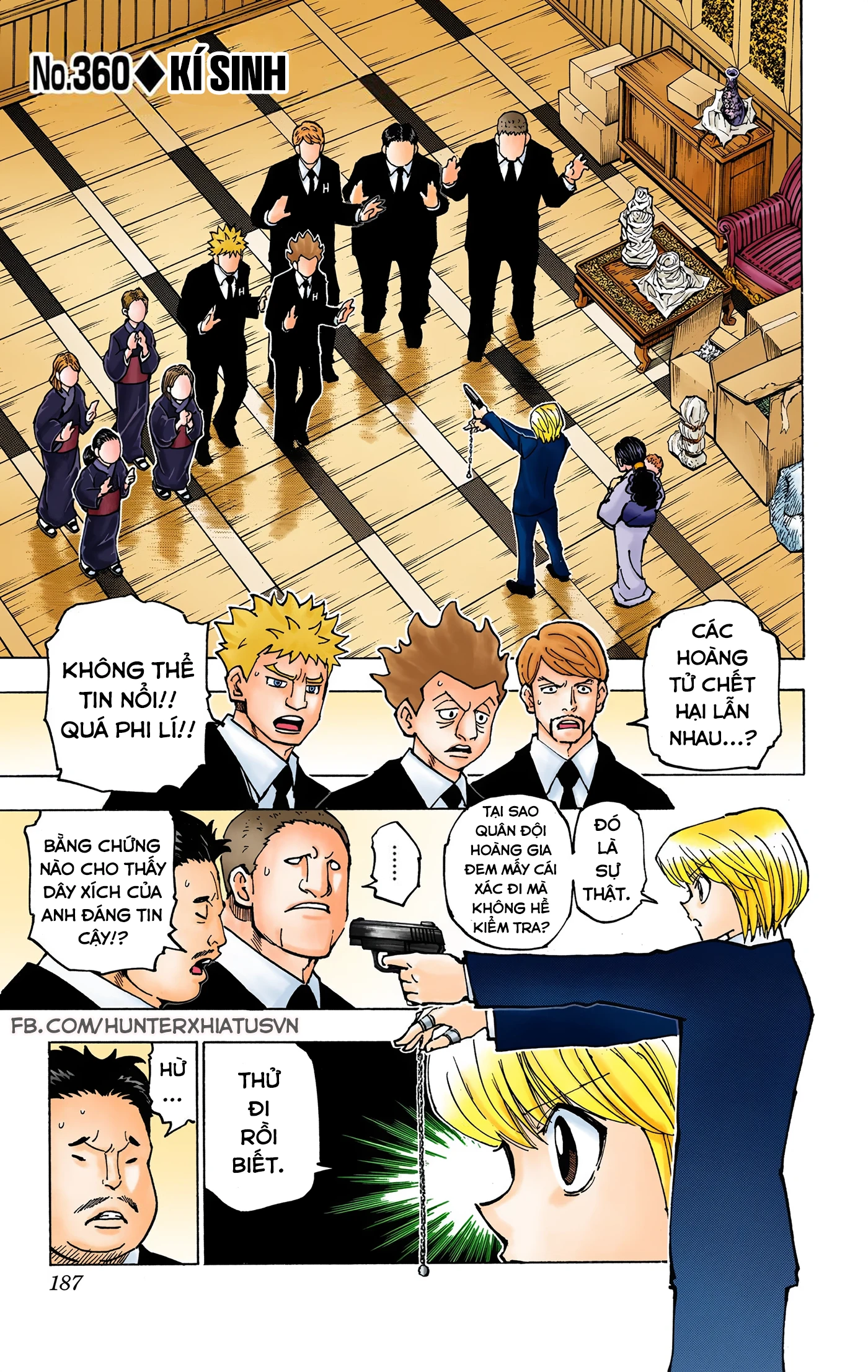 Hunter x Hunter (Bản Màu) Chapter 360 - 1