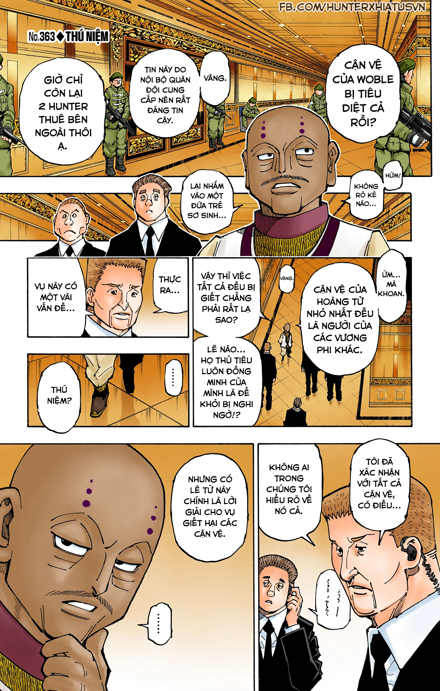 Hunter x Hunter (Bản Màu) Chapter 363 - 1