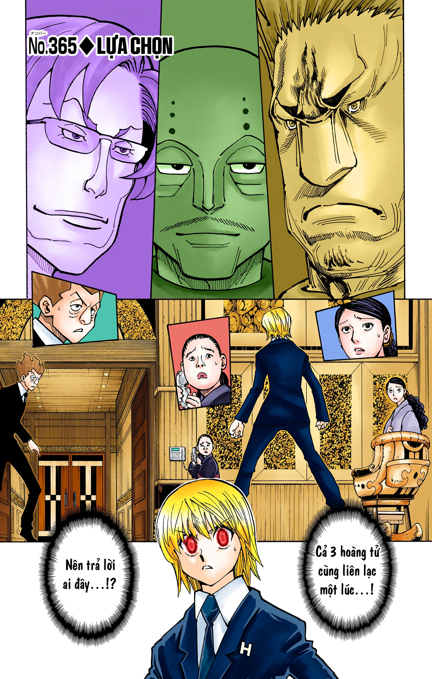 Hunter x Hunter (Bản Màu) Chapter 365 - 1