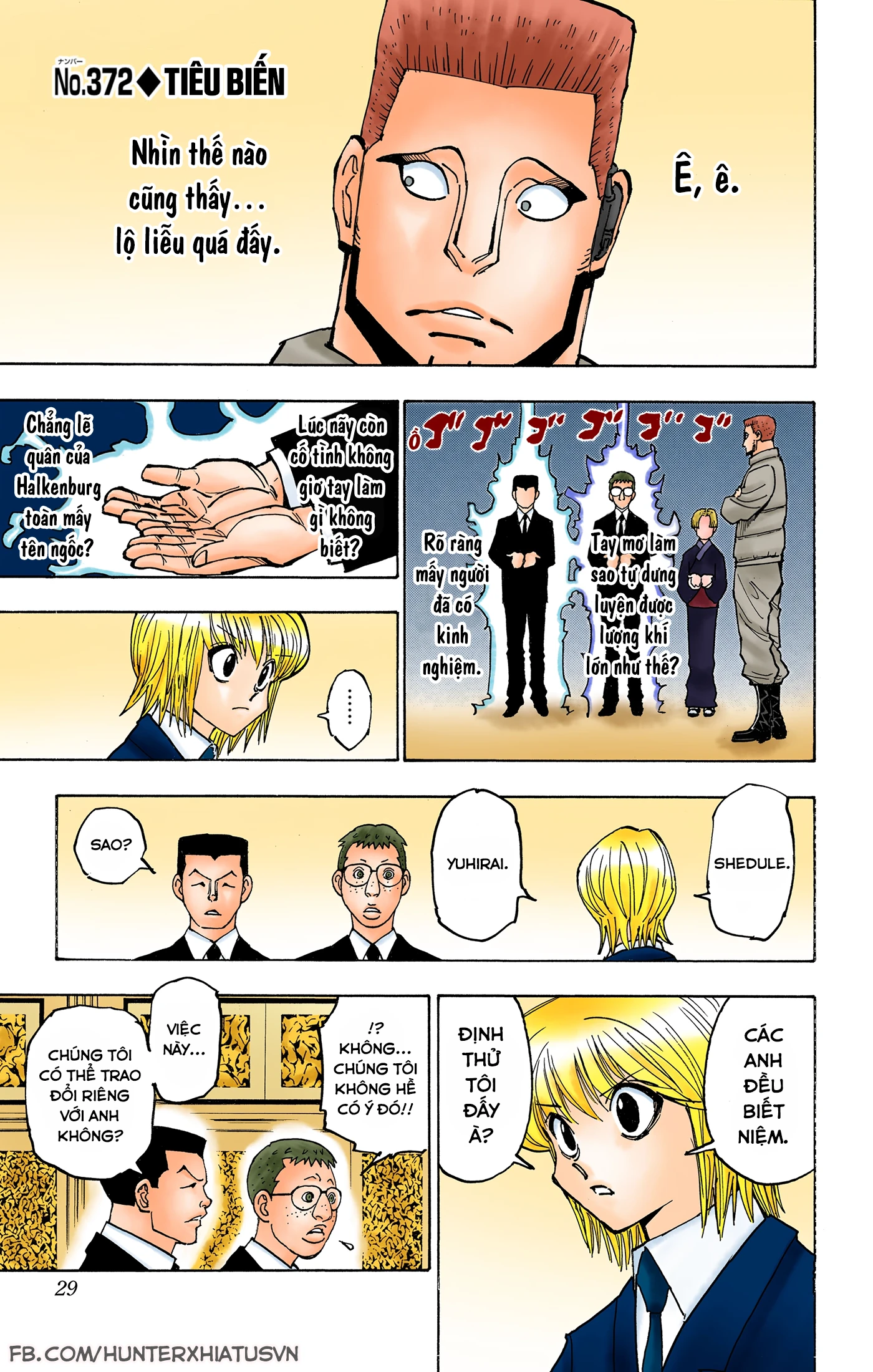 Hunter x Hunter (Bản Màu) Chapter 372 - 1