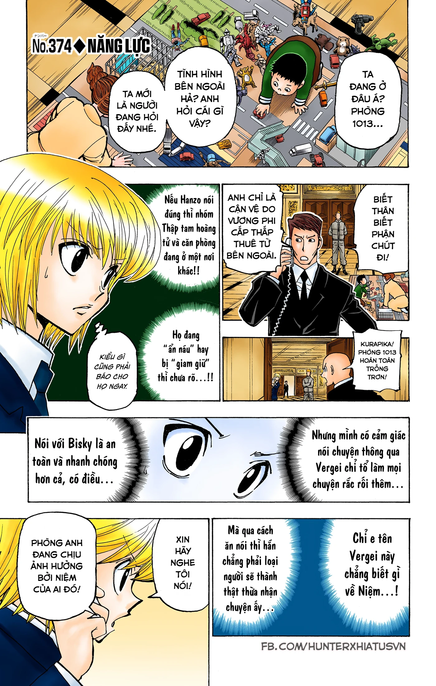 Hunter x Hunter (Bản Màu) Chapter 374 - 1