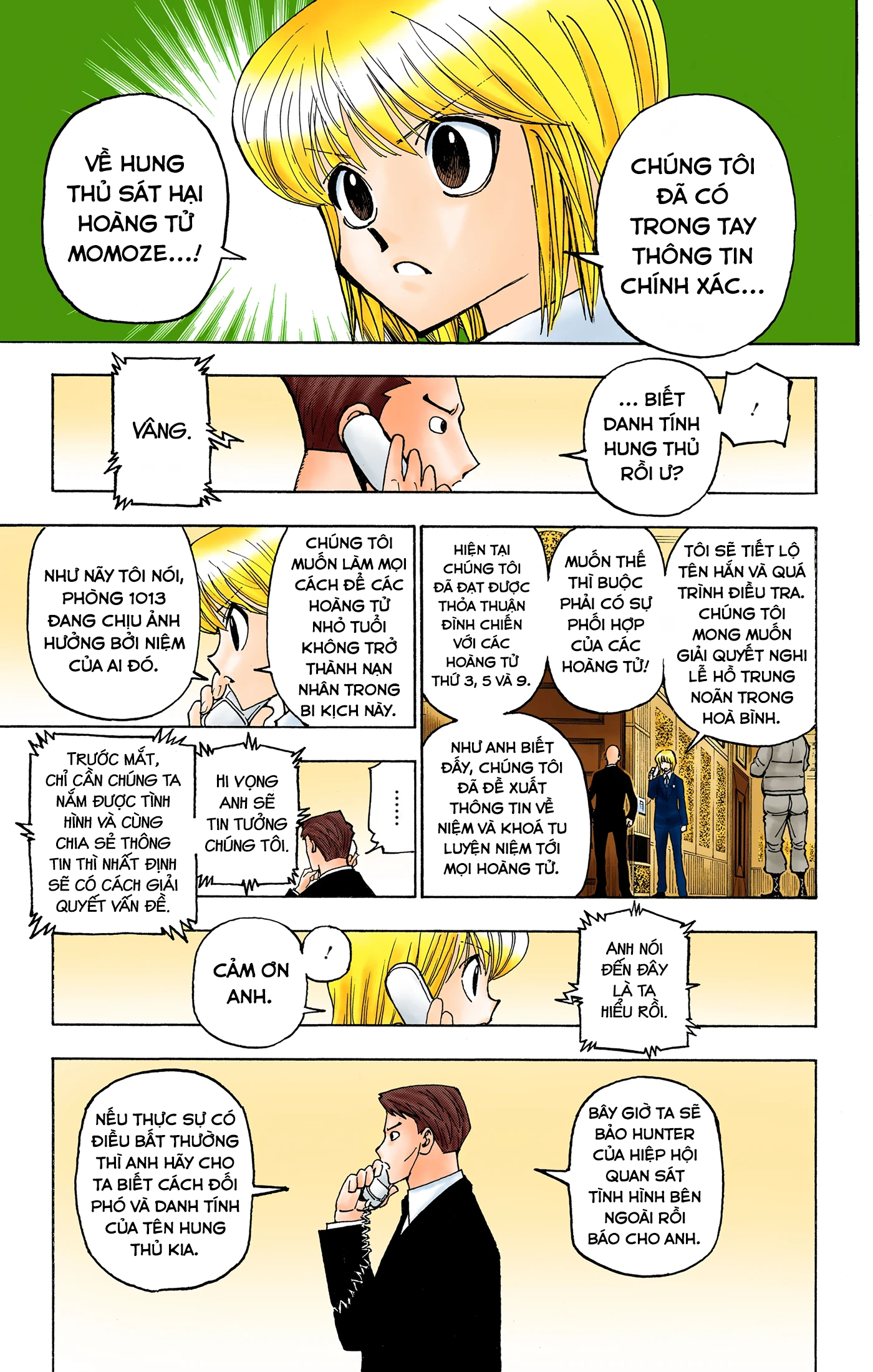 Hunter x Hunter (Bản Màu) Chapter 374 - 3