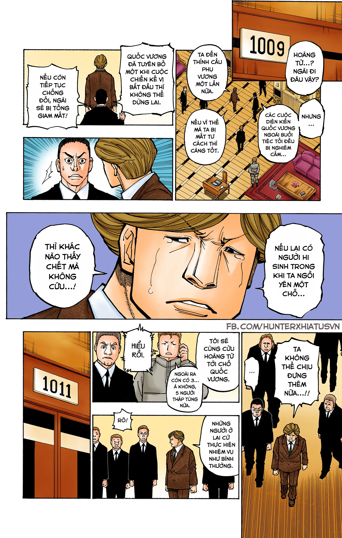 Hunter x Hunter (Bản Màu) Chapter 375 - 8