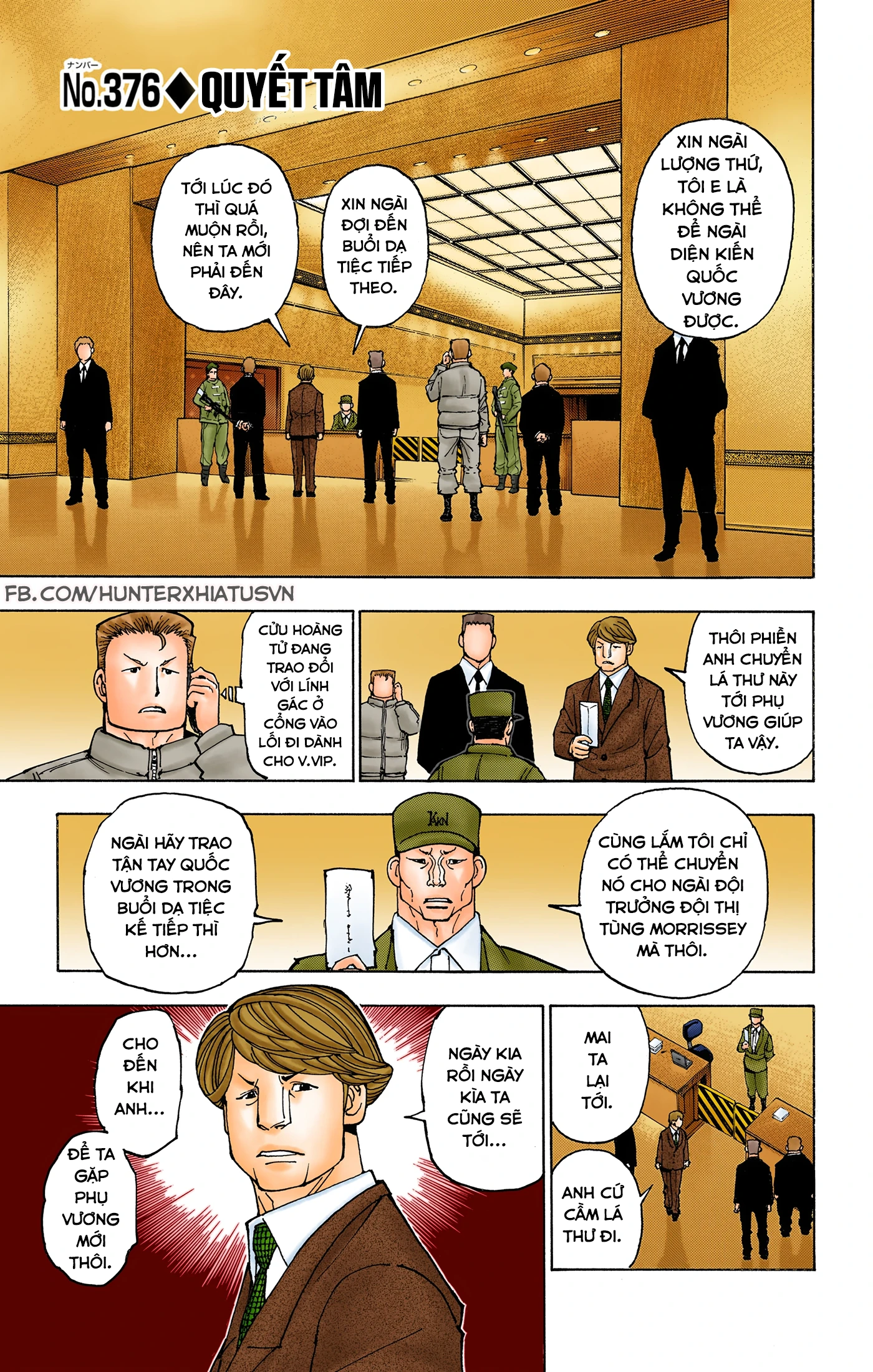 Hunter x Hunter (Bản Màu) Chapter 376 - 1