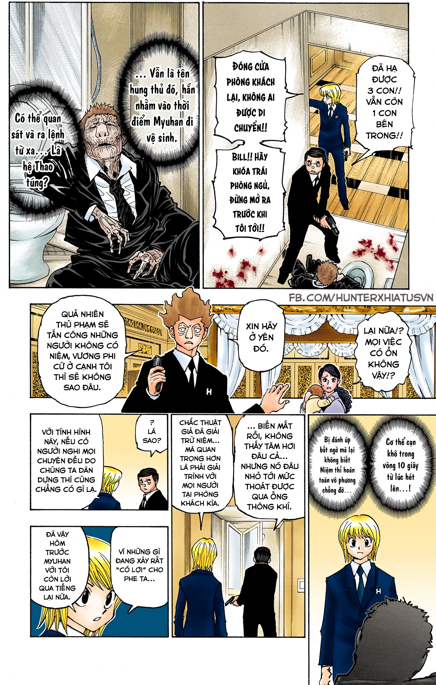 Hunter x Hunter (Bản Màu) Chapter 376 - 4