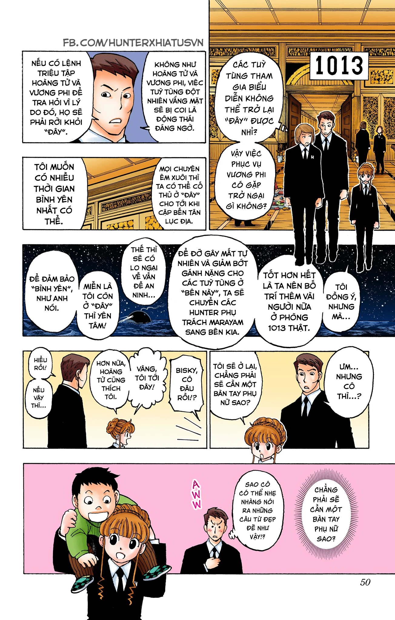 Hunter x Hunter (Bản Màu) Chapter 383 - 4