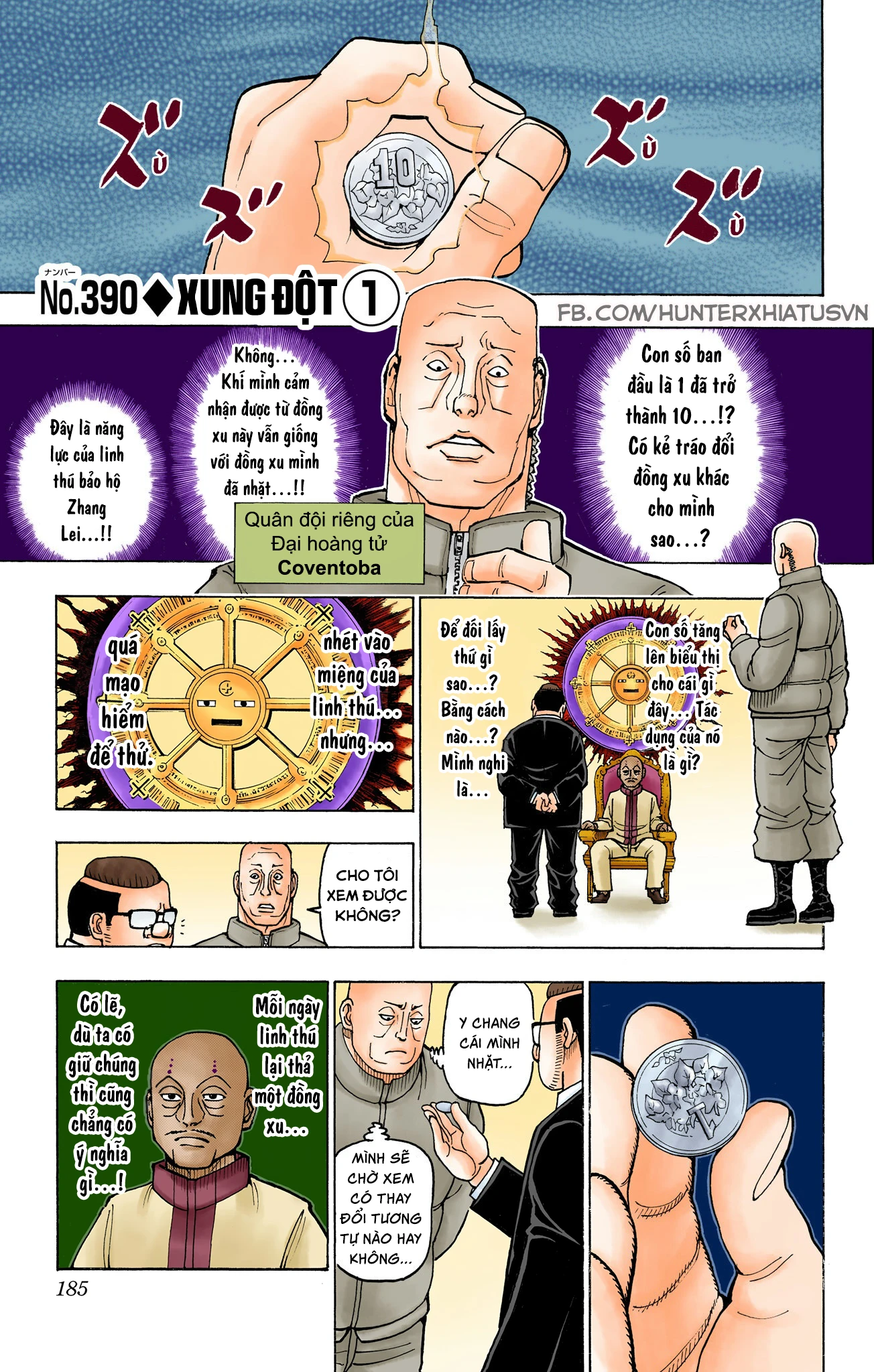 Hunter x Hunter (Bản Màu) Chapter 390 - 1