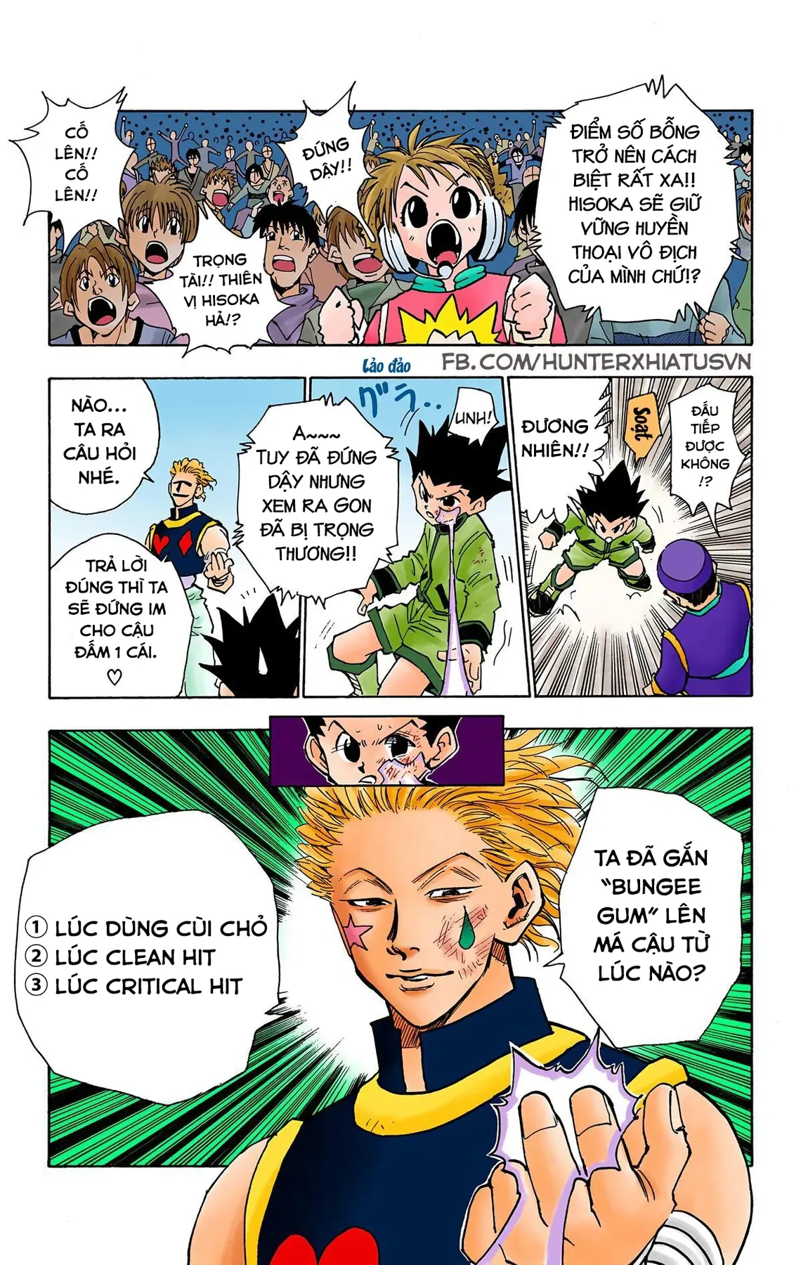 Hunter x Hunter (Bản Màu) Chapter  63 - 3