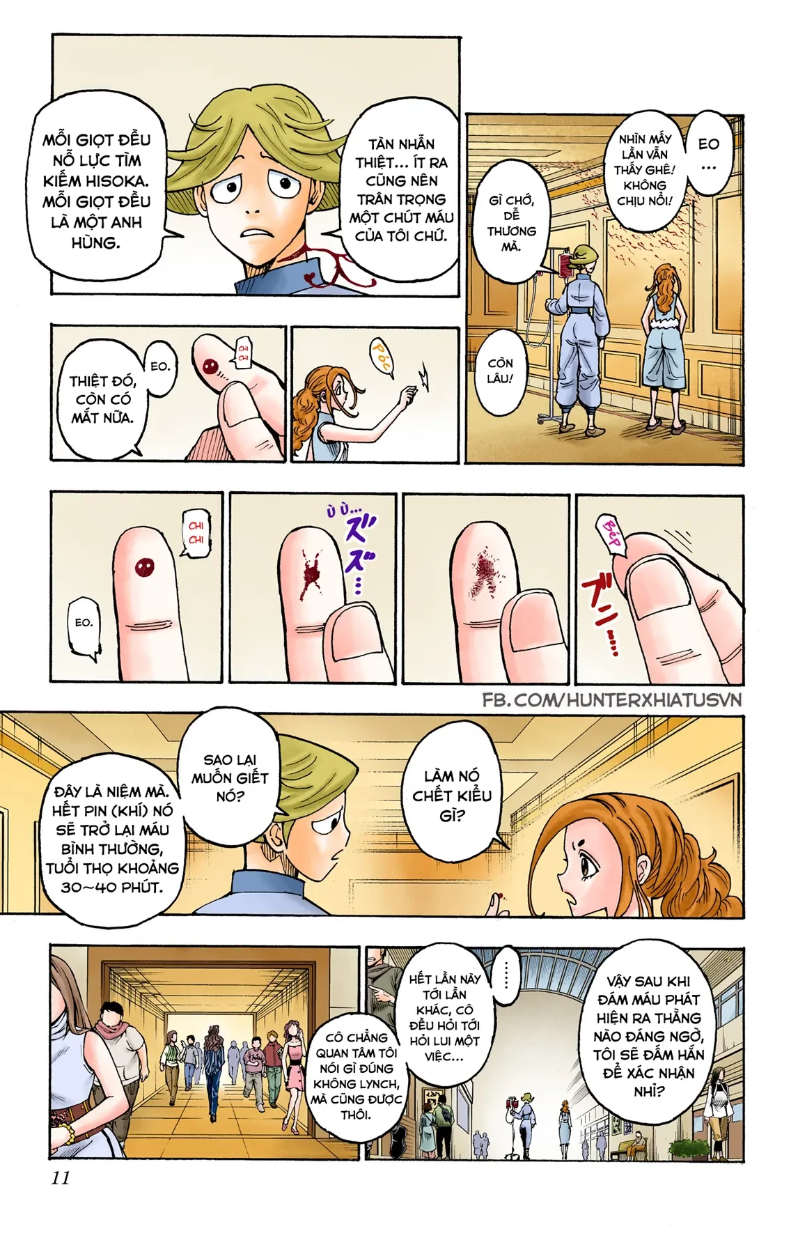 Hunter x Hunter (Bản Màu) Chapter  391 - 12