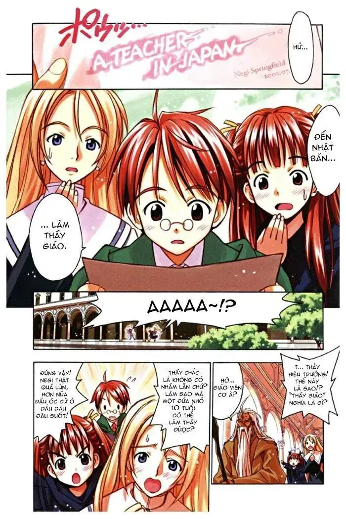 Mahou Sensei Negima! Chapter 1 - 8