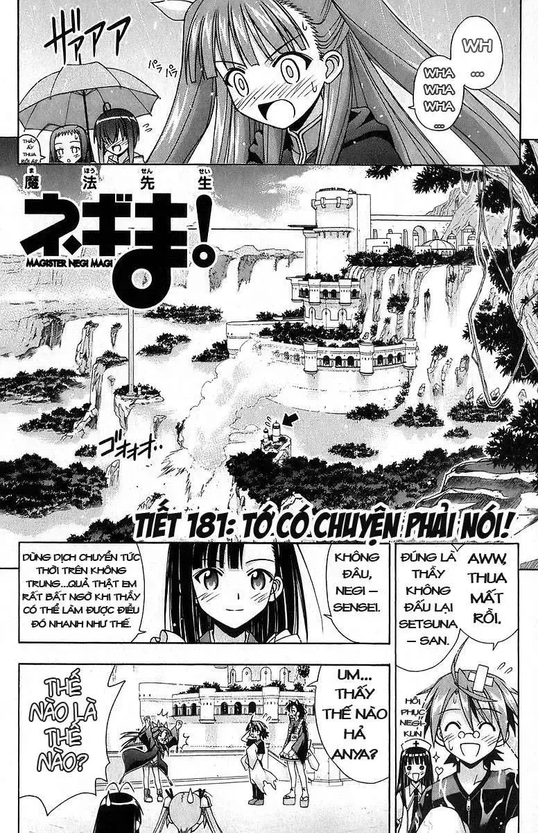 Mahou Sensei Negima! Chapter 181 - 4