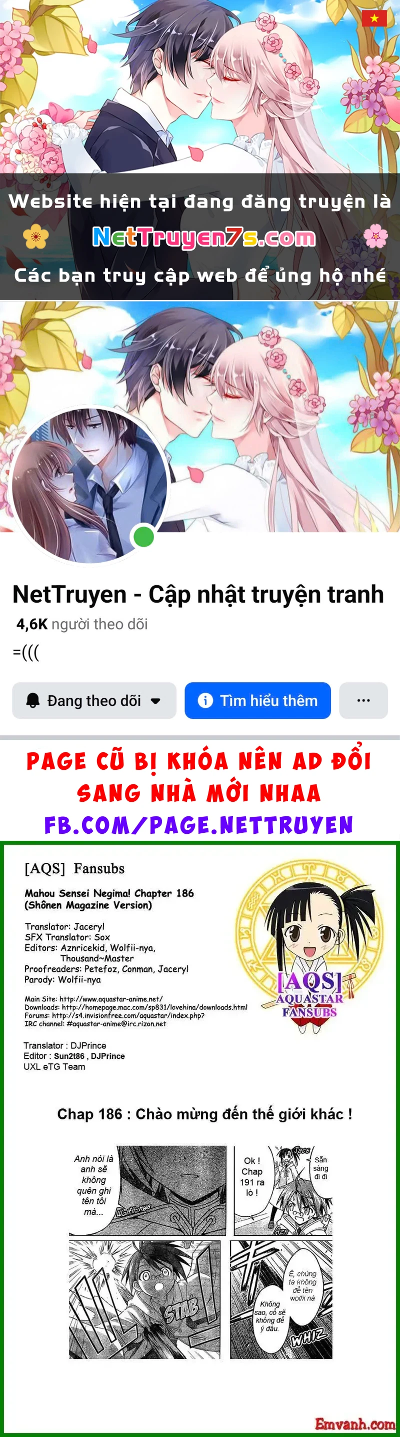 Mahou Sensei Negima! Chapter 186 - 1