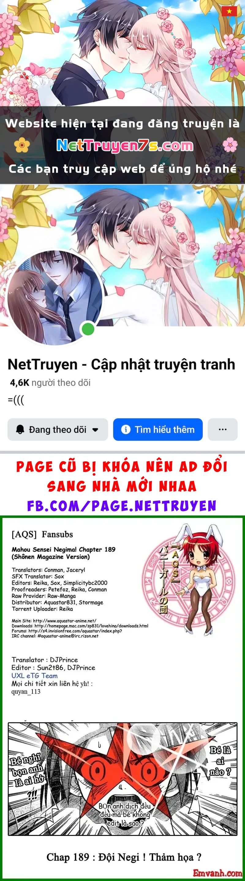 Mahou Sensei Negima! Chapter 189 - 1