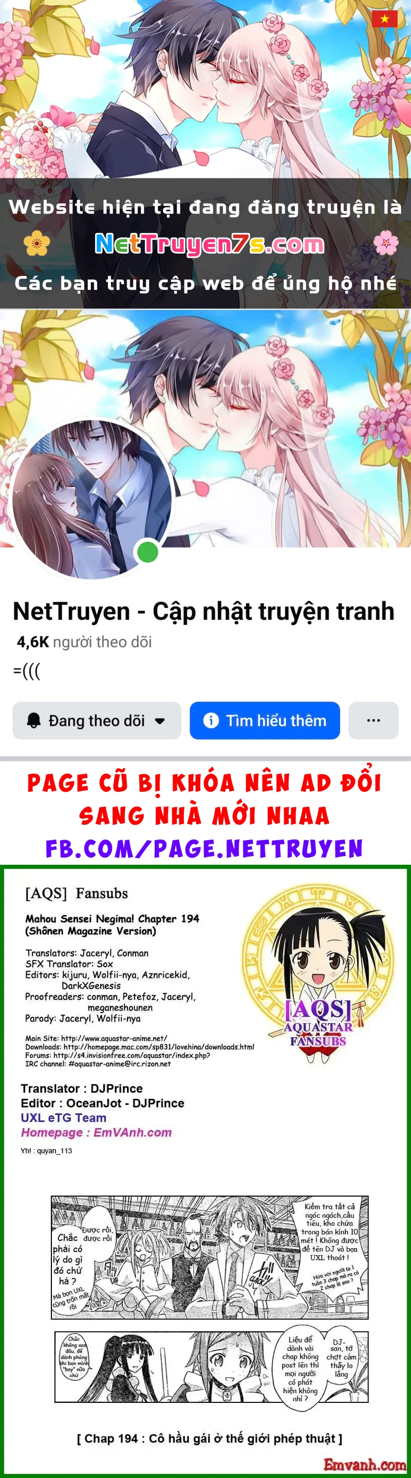 Mahou Sensei Negima! Chapter 194 - 1