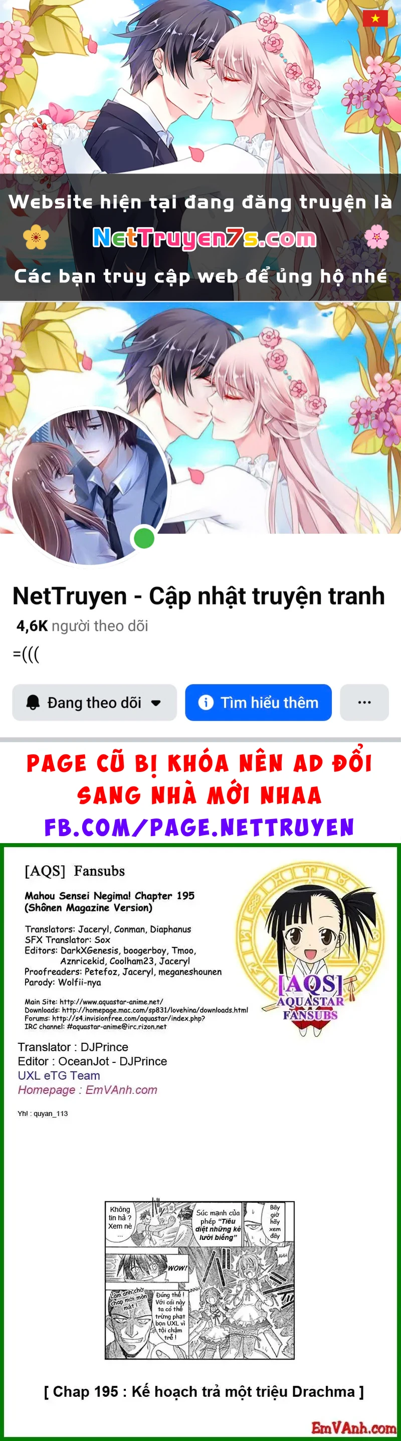 Mahou Sensei Negima! Chapter 195 - 1