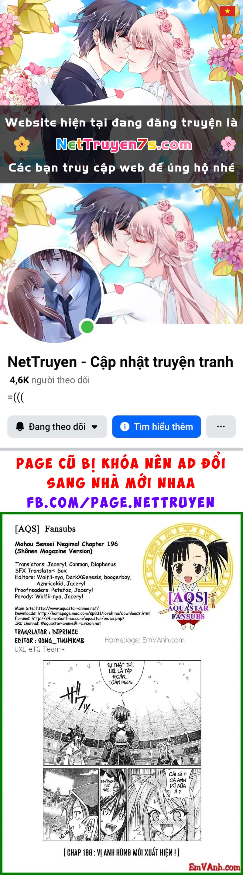 Mahou Sensei Negima! Chapter 196 - 1