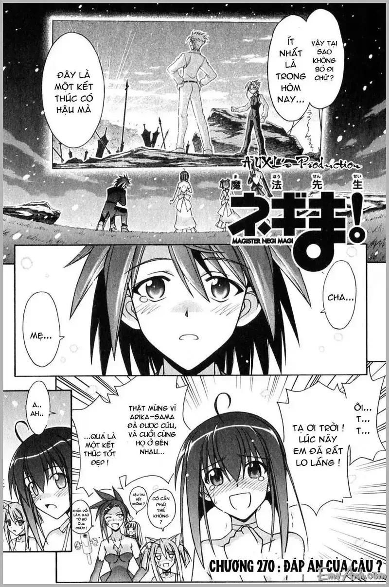 Mahou Sensei Negima! Chapter 270 - 3