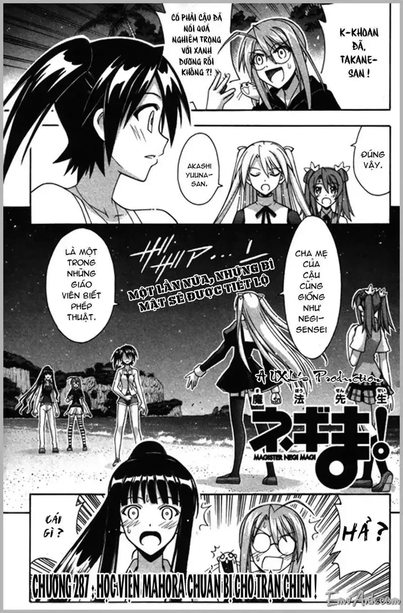 Mahou Sensei Negima! Chapter 287 - 3
