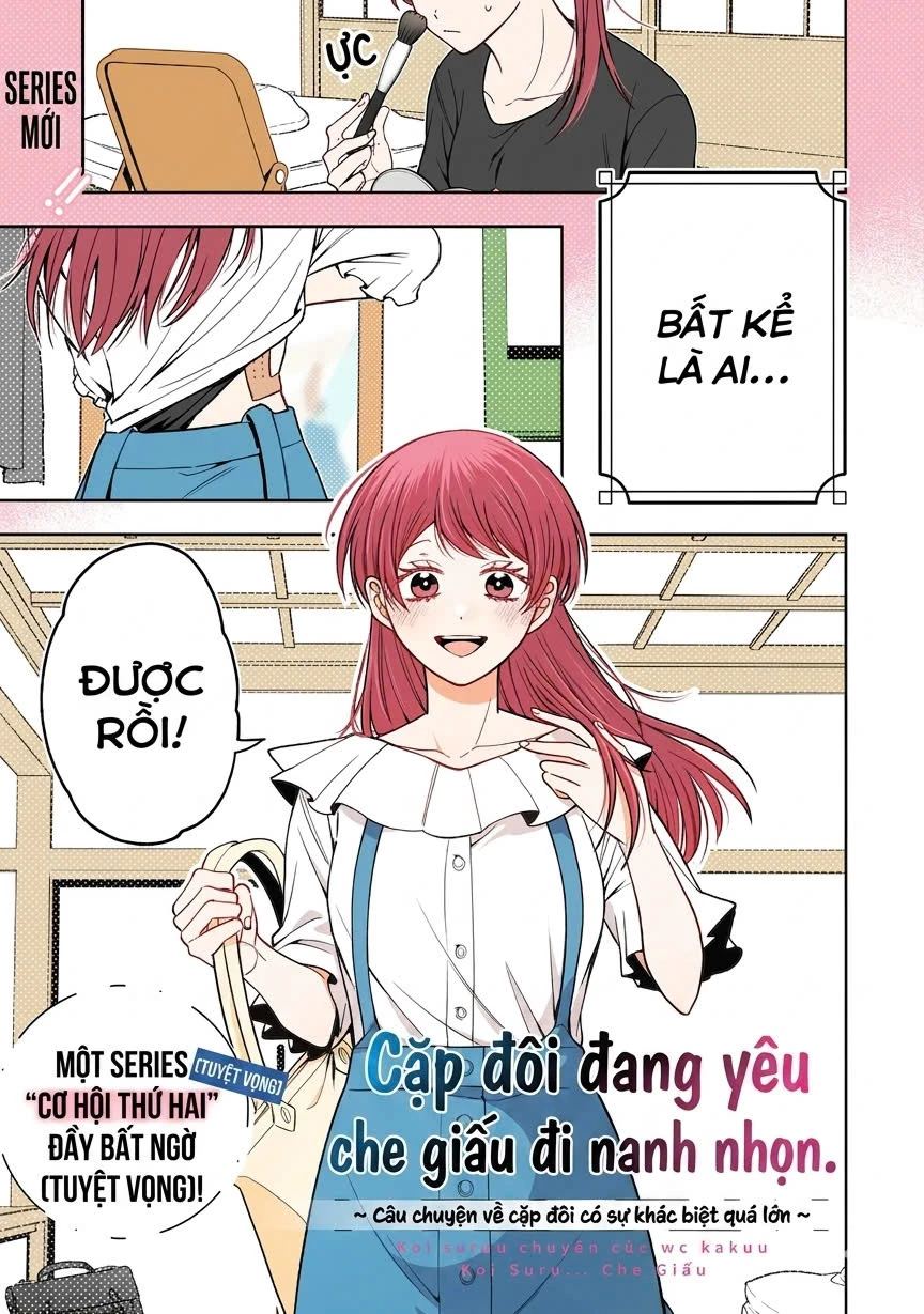 Cặp đôi đang yêu che giấu đi nanh nhọn của mình Chapter 1 - 1