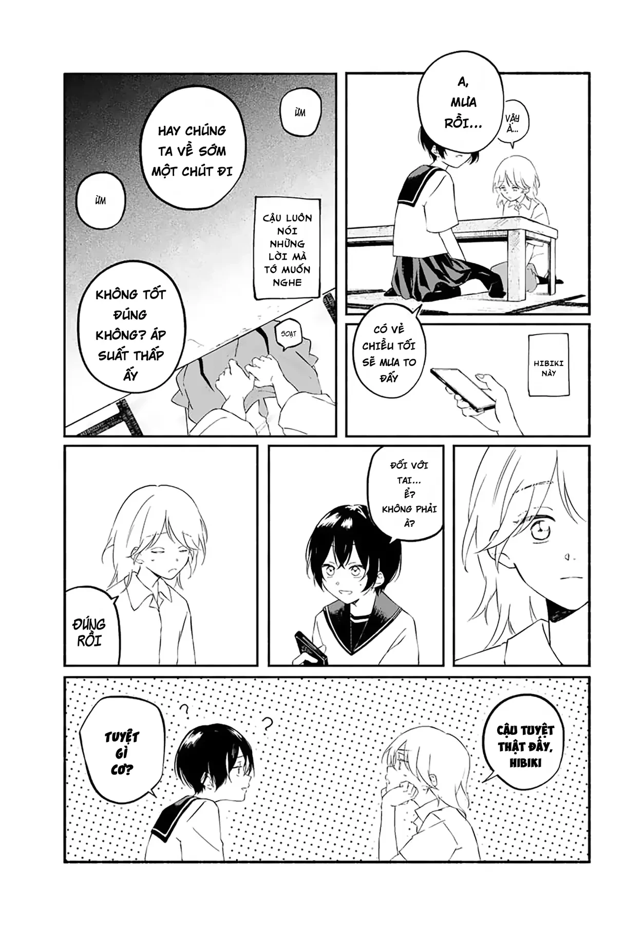 Khi tuyết tan, ta sẽ mặc chung bộ đồng phục Oneshot - 37