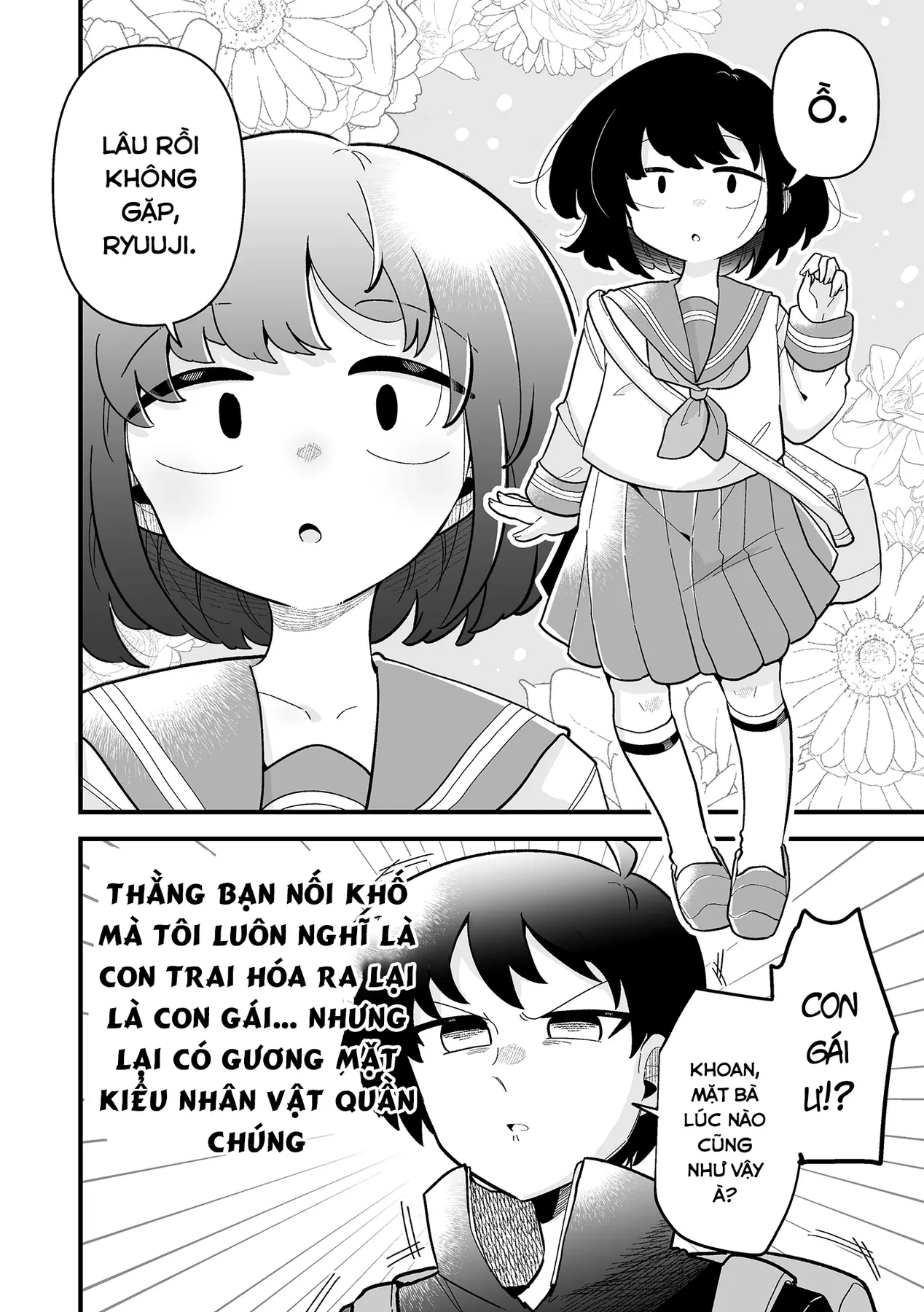 Cứ tưởng thằng bạn nối khố là giai, ai ngờ... Oneshot - 3