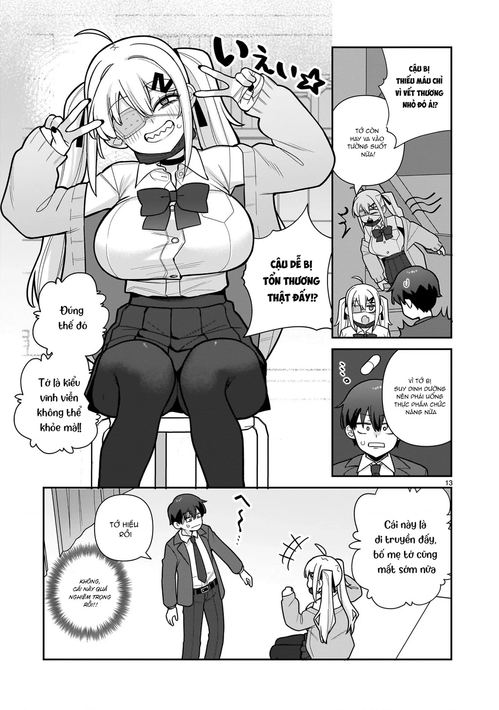 Hakanagi Kasumi, cô nàng sẽ lập tức XX nếu không có tôi ở bên Chapter 1 - 13