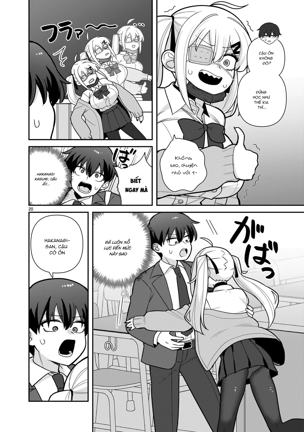 Hakanagi Kasumi, cô nàng sẽ lập tức XX nếu không có tôi ở bên Chapter 1 - 20