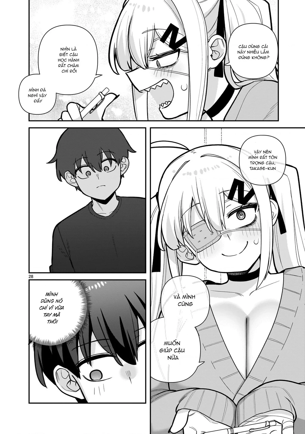 Hakanagi Kasumi, cô nàng sẽ lập tức XX nếu không có tôi ở bên Chapter 1 - 28