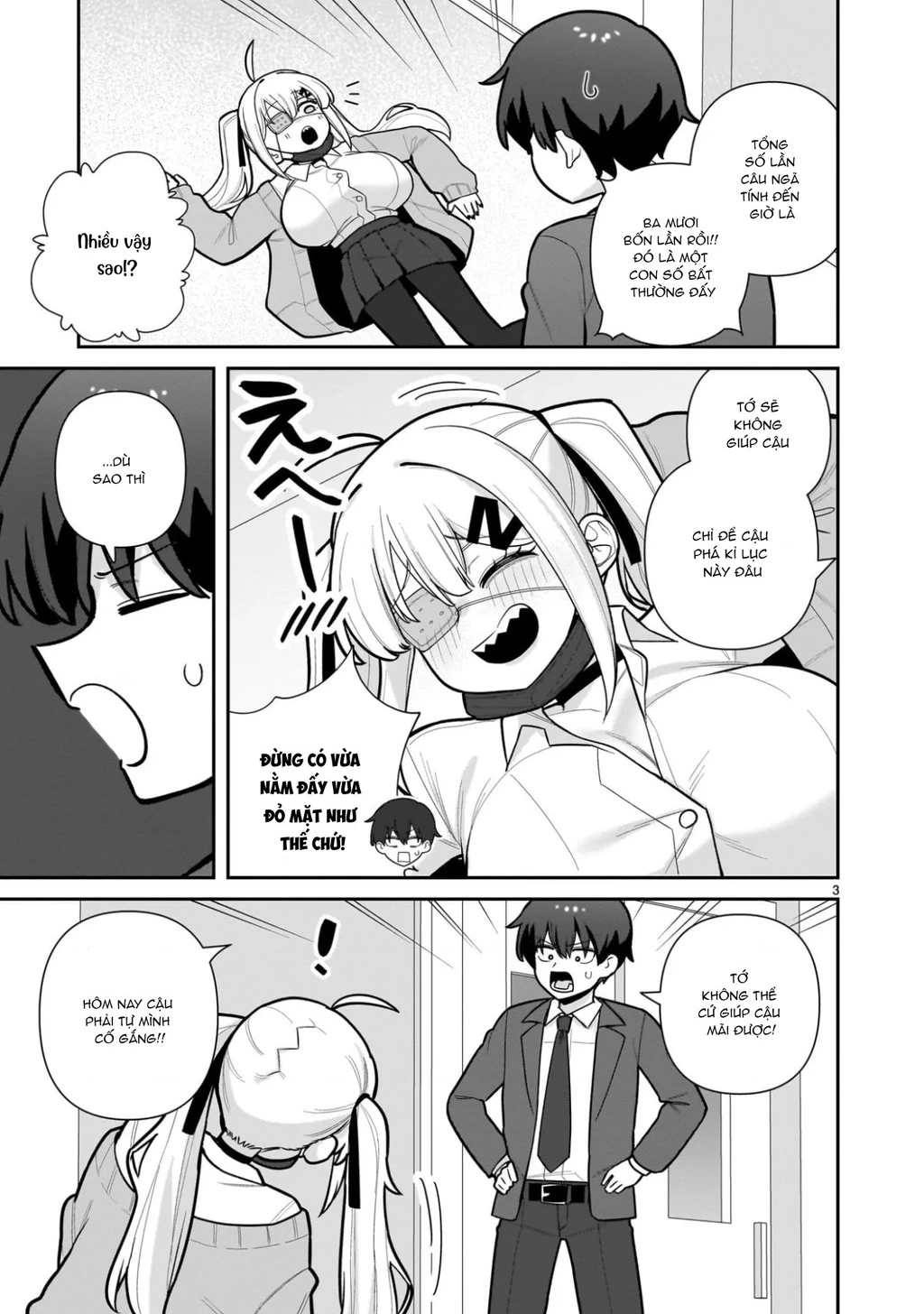 Hakanagi Kasumi, cô nàng sẽ lập tức XX nếu không có tôi ở bên Chapter 2 - 3