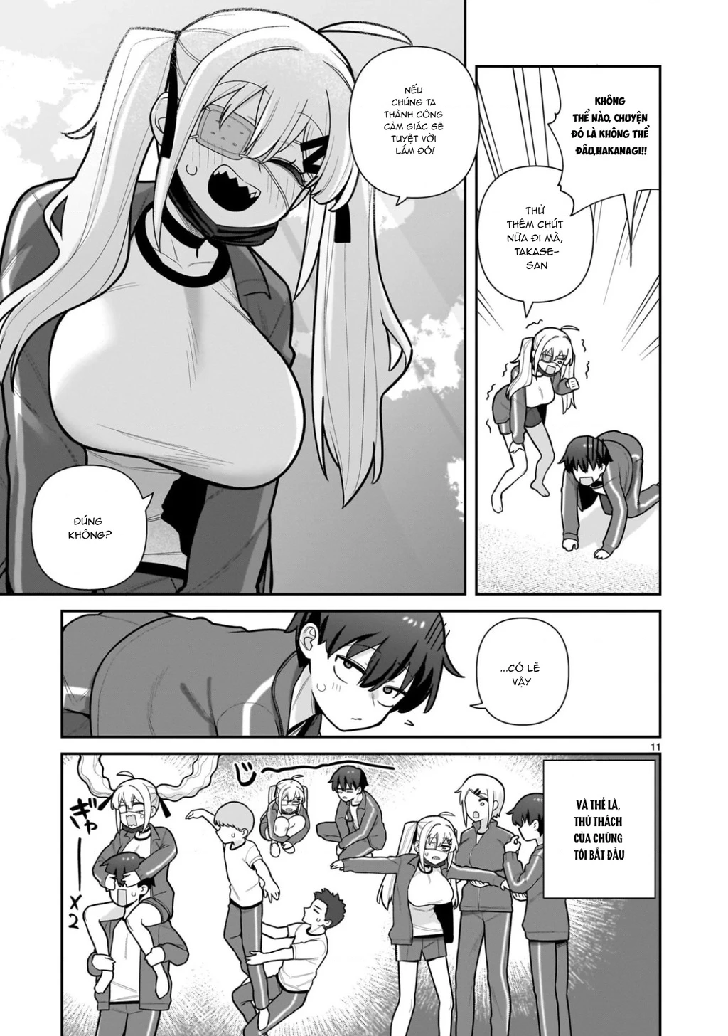 Hakanagi Kasumi, cô nàng sẽ lập tức XX nếu không có tôi ở bên Chapter 2 - 11