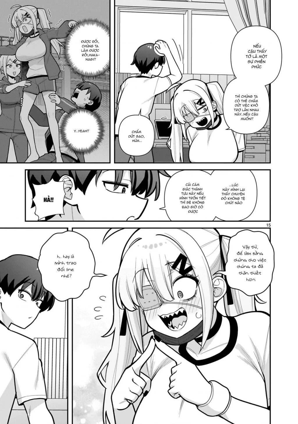 Hakanagi Kasumi, cô nàng sẽ lập tức XX nếu không có tôi ở bên Chapter 2 - 15