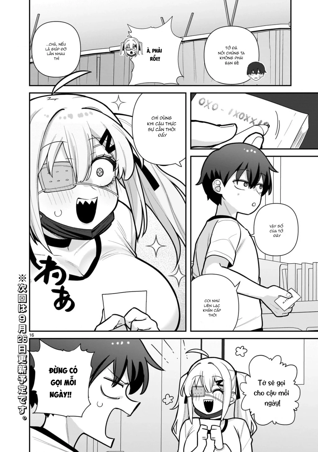 Hakanagi Kasumi, cô nàng sẽ lập tức XX nếu không có tôi ở bên Chapter 2 - 16