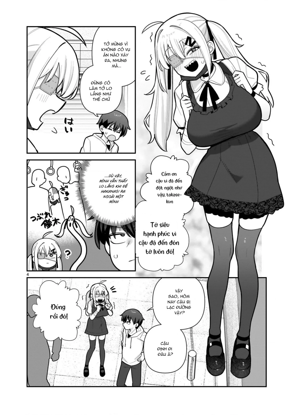 Hakanagi Kasumi, cô nàng sẽ lập tức XX nếu không có tôi ở bên Chapter 3 - 4