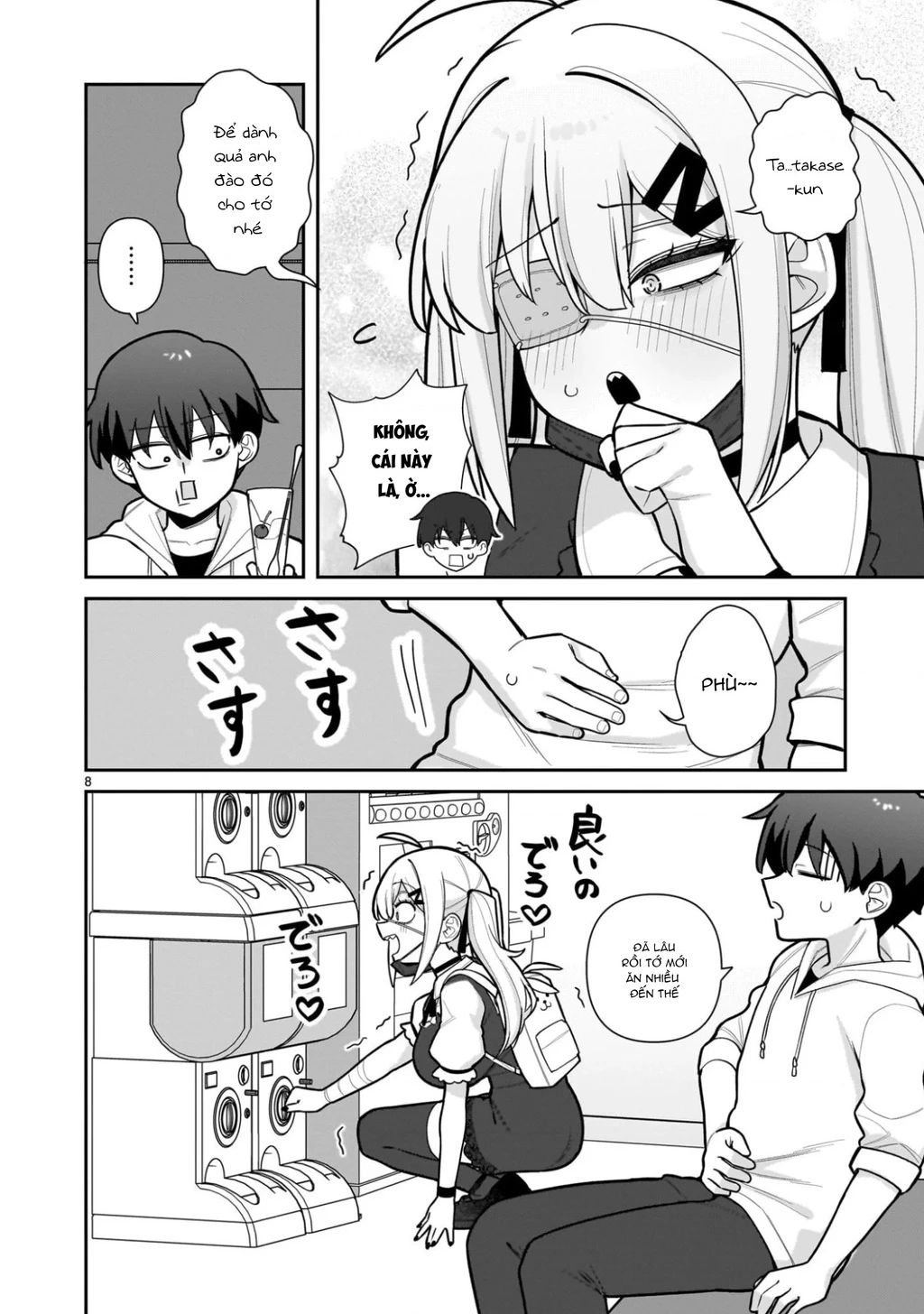 Hakanagi Kasumi, cô nàng sẽ lập tức XX nếu không có tôi ở bên Chapter 3 - 8