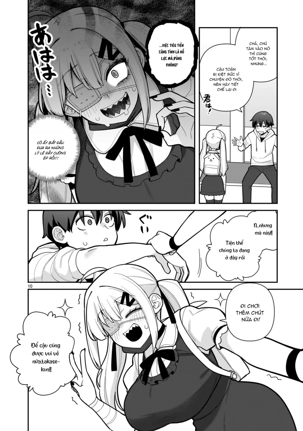 Hakanagi Kasumi, cô nàng sẽ lập tức XX nếu không có tôi ở bên Chapter 3 - 10