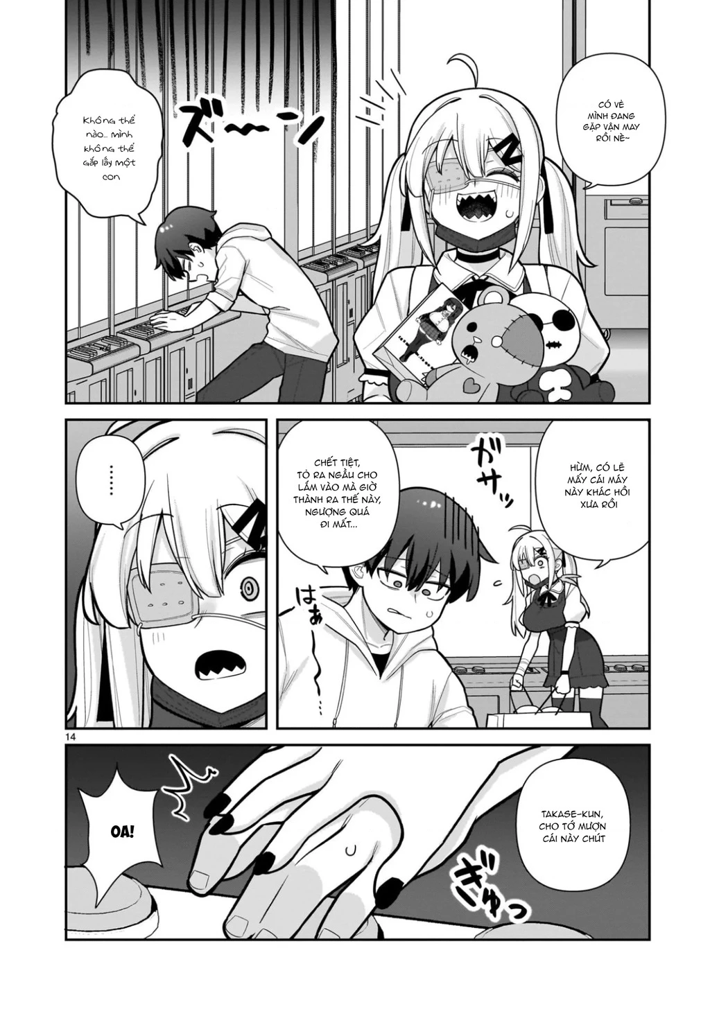 Hakanagi Kasumi, cô nàng sẽ lập tức XX nếu không có tôi ở bên Chapter 3 - 14