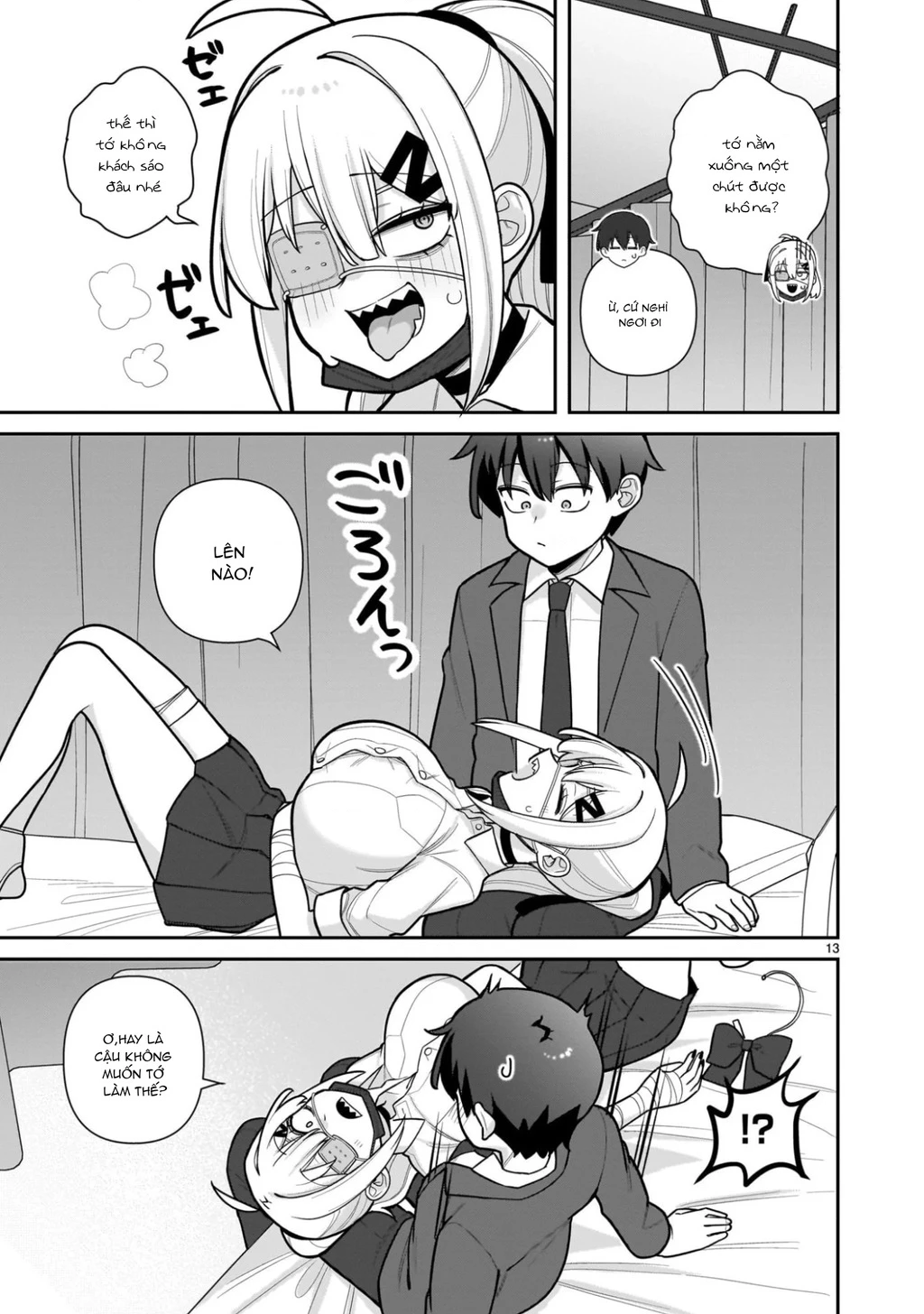 Hakanagi Kasumi, cô nàng sẽ lập tức XX nếu không có tôi ở bên Chapter 4 - 13