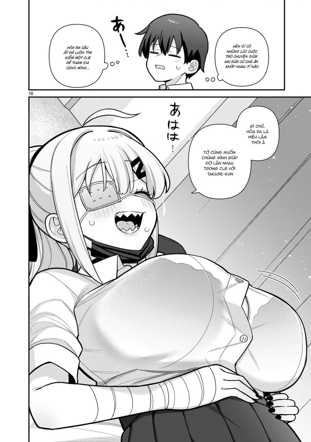 Hakanagi Kasumi, cô nàng sẽ lập tức XX nếu không có tôi ở bên Chapter 4 - 16