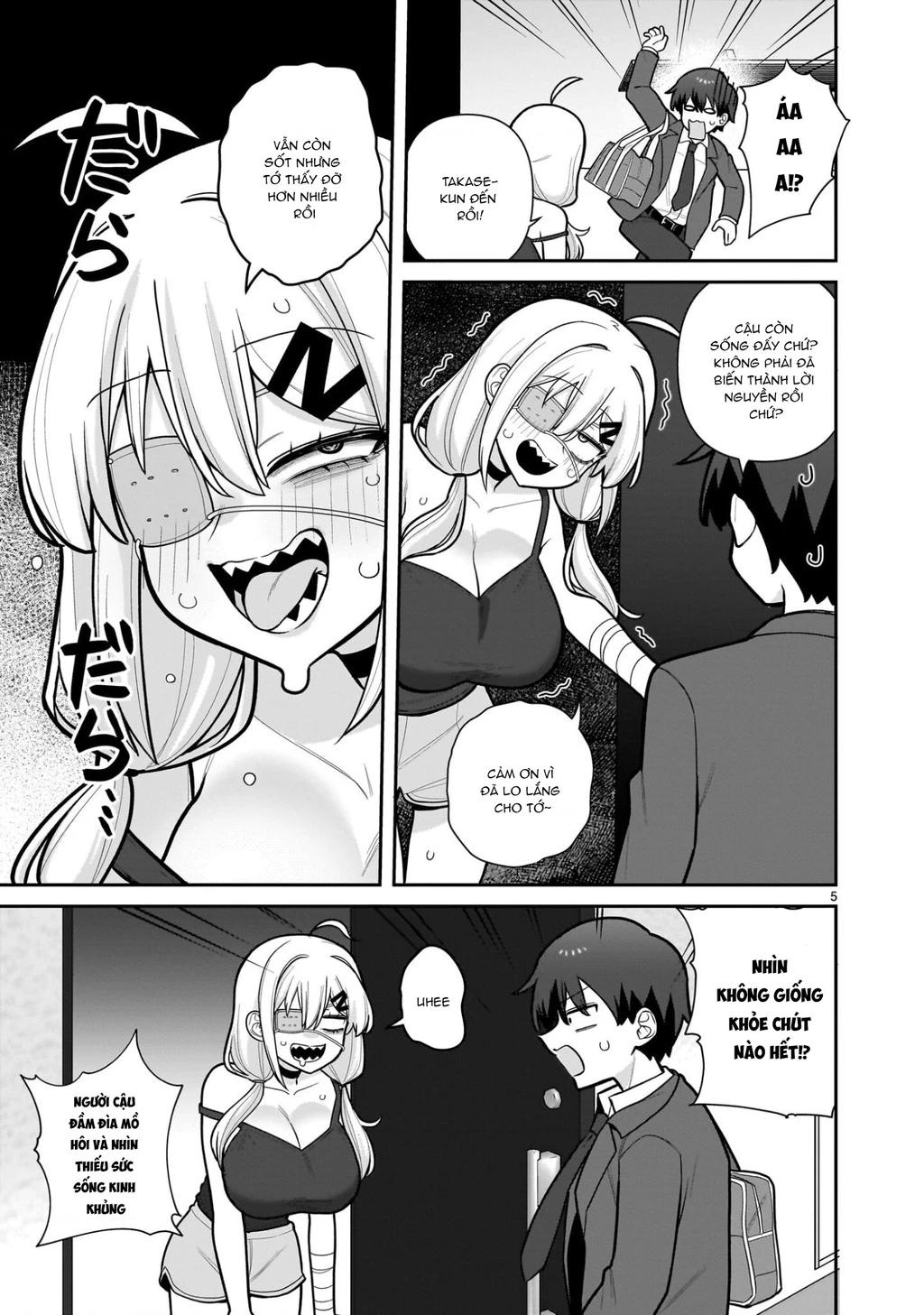 Hakanagi Kasumi, cô nàng sẽ lập tức XX nếu không có tôi ở bên Chapter 7 - 5